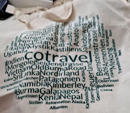 COtravel Stofftasche bedruckt mit Ortsnamen neu
