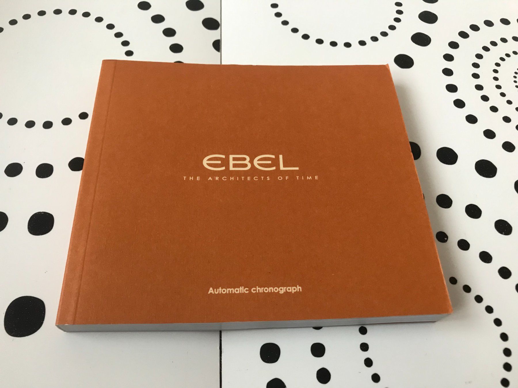 Documenti: EBEL - AUTOMATIC CHRONOGRAPH - OPERATING INSTRUCTIONS – Usato da Epalinges venduto da watchforyou