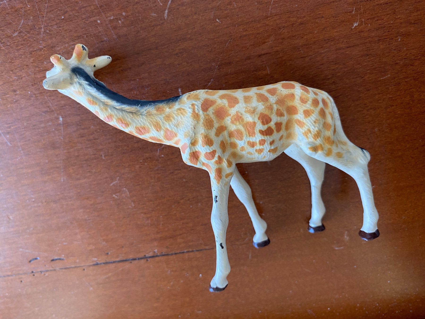 Elastolin Giocattoli: Giraffe - altes Elastolin Lineol Massetier wunderschön 11cm – Usato da THERWIL venduto da Fcbbasel 2