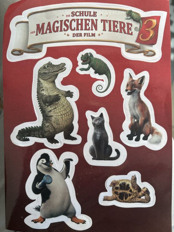 50 Tier-Aufkleber Set - Niedliche Aquarell-Tiere Auf Vinyl, Wasserfest & Wiederverwendbar