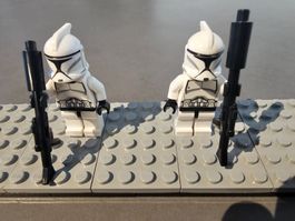 Lego Star Wars Minifiguren 2x Phase 1 Clone weiss sw0442