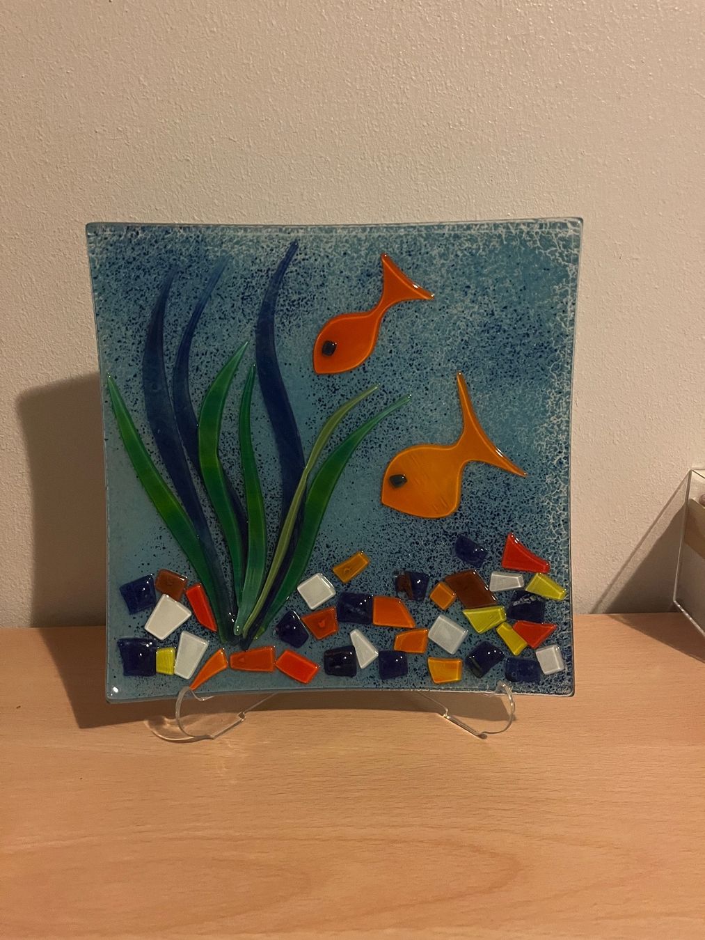 Tutte le decorazioni: Glasdeko mit Fischmotiv – Nuovo (secondo la descrizione) da Siebnen venduto da Arko27
