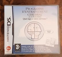 jeux nintendo ds programme d'entraînement cérébrale