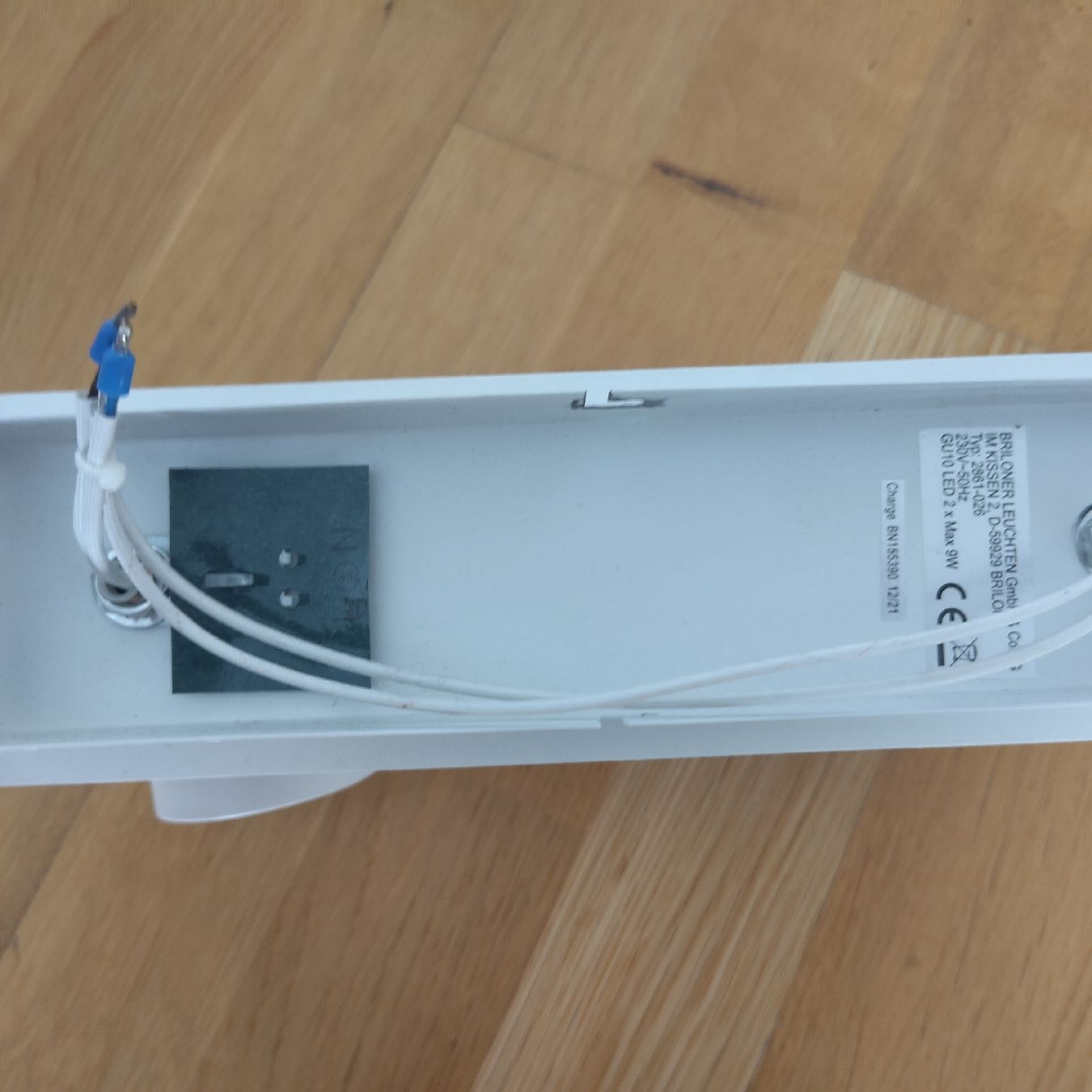 Lampadari & plafoniere: Deckenleuchte 2 Spots Weiss Metall GU10 LED Max 2x9W – Usato da Bern venduto da clr_g2rj 1