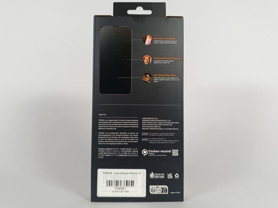 Cover & Protezioni schermo: TORRAS vitre de protection iPhone 14 Pro/iPhone 15 – Nuovo e nell'imballaggio originale da Thielle venduto da Plusvalue_Neuchatel 1
