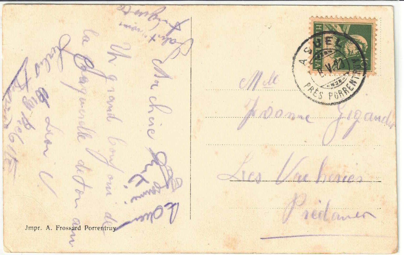 Cartes postales: La Caquerelle – D'occasion à Ettingen par Kartenplanet 1