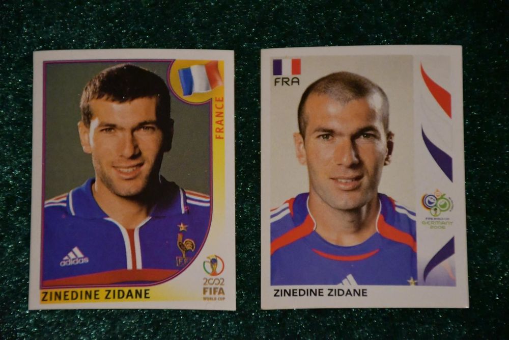 Sticker Zinedine Zidane – Foot 2006-2007 – Panini – France – Autocollant Album