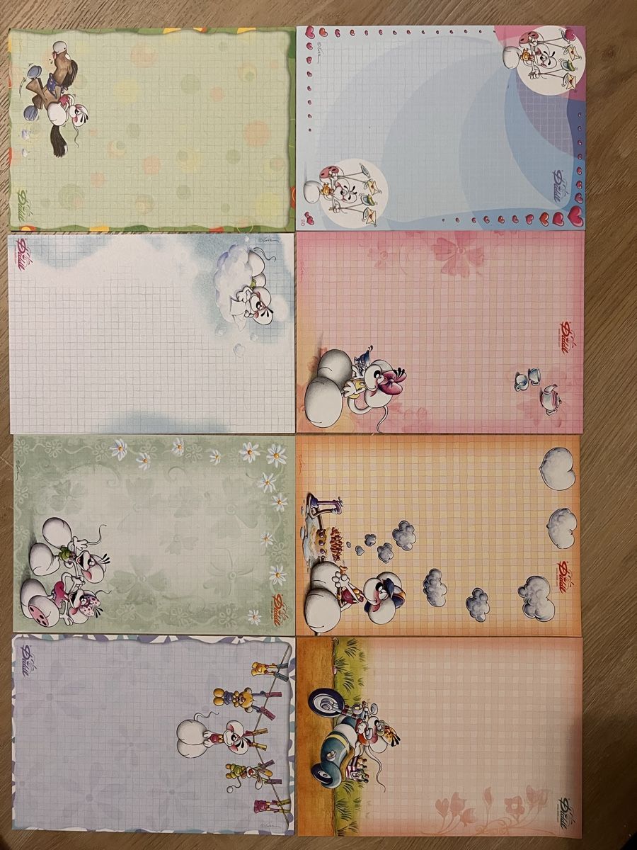 Blocchi: Diddl Blätter Set 1 - A5 & Haftnotizen – Nuovo (secondo la descrizione) da Allschwil venduto da doyouspeakvintage 2