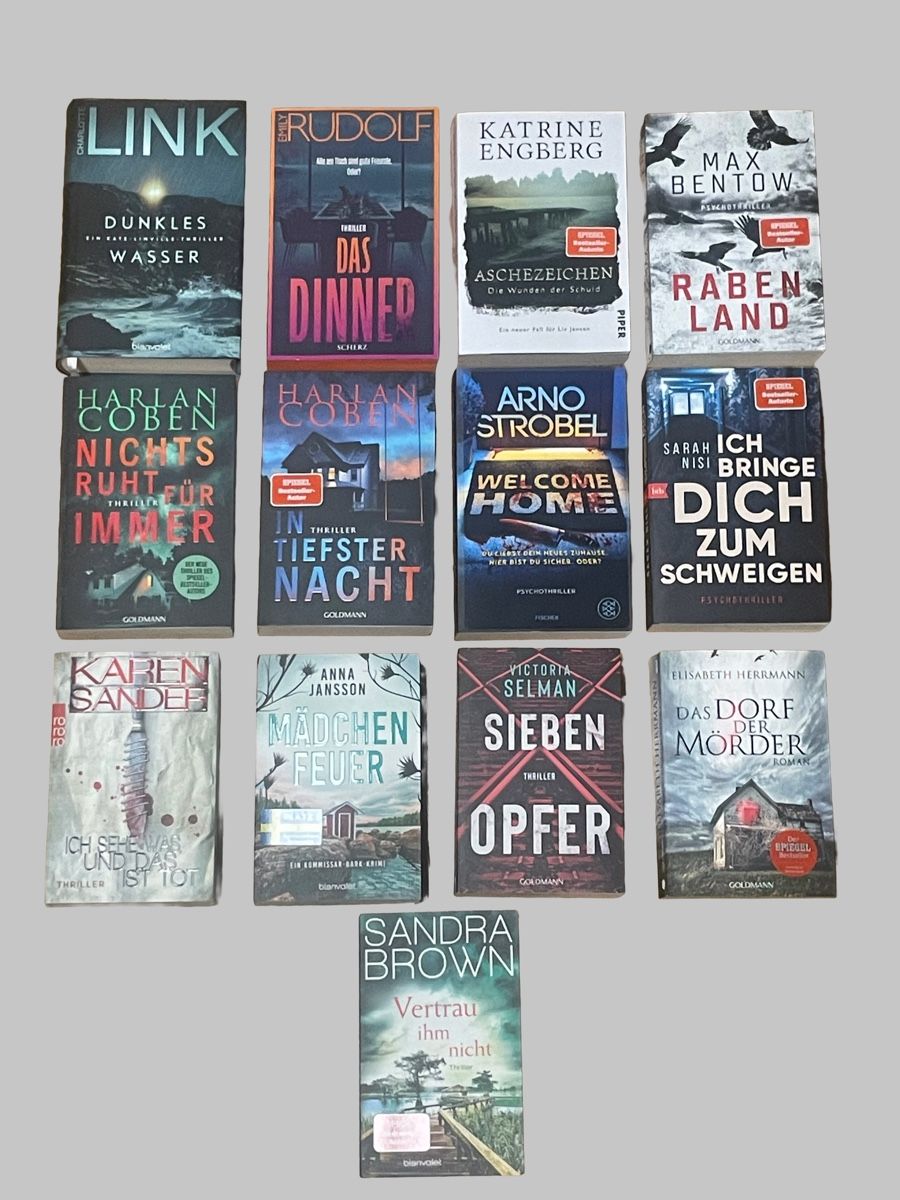 Libri: XL Thriller Bücherpaket – Usato da Zürich venduto da Nala76