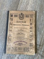 Liederbuch Schweizer Wehrmann 1884 gebrauchter Zustand