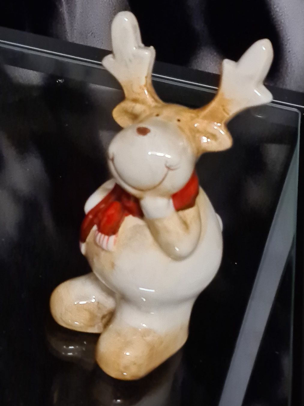 Tutte le decorazioni: Weihnachts Deko Figur Keramik 14 cm – Nuovo (secondo la descrizione) da Amriswil venduto da kleindeko 2