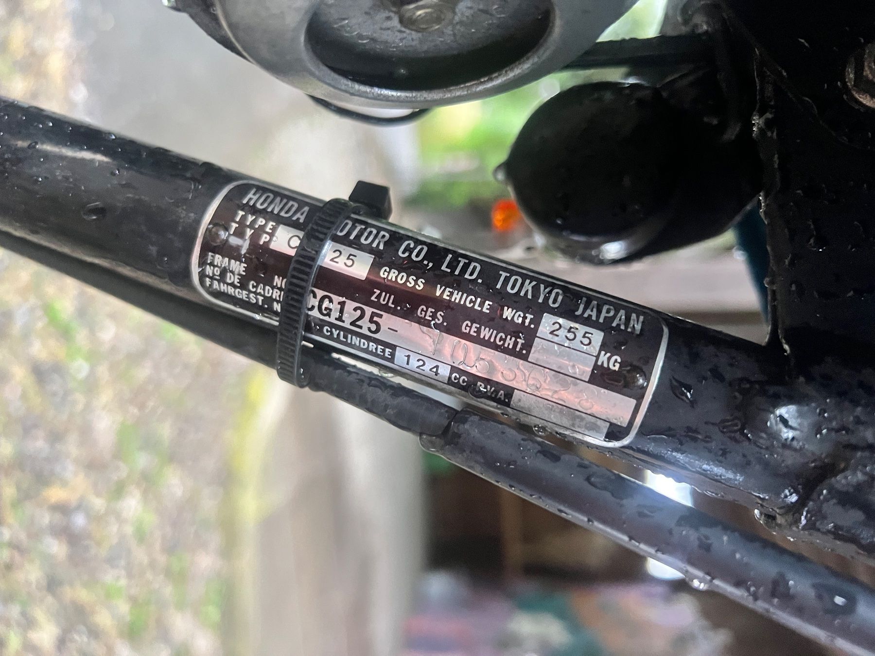 Honda Strada: Honda CG 125 Vintagemotorrad – Usato da Dürnten venduto da luc_qsb2 3