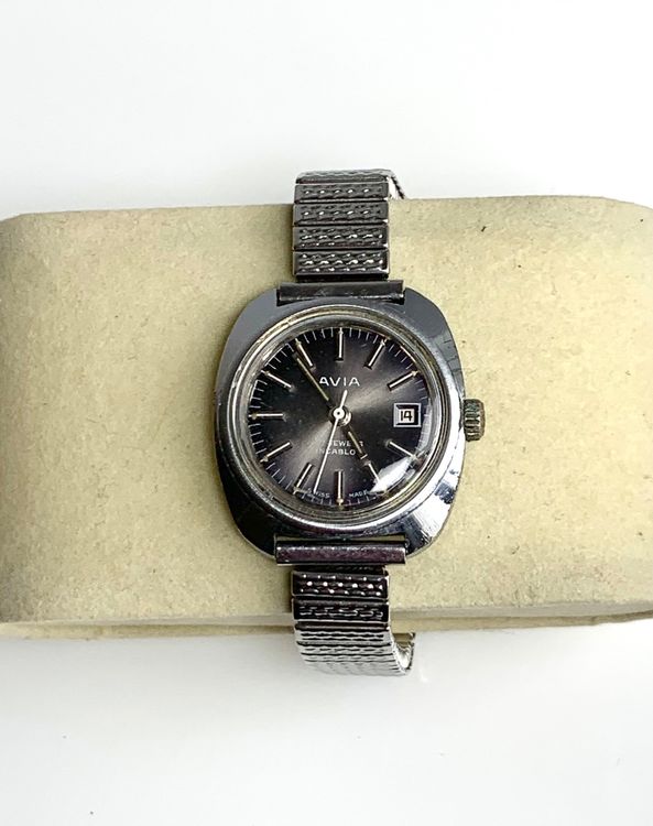 AVA Swiss Made Damen Armbanduhr Vintage 70er 1