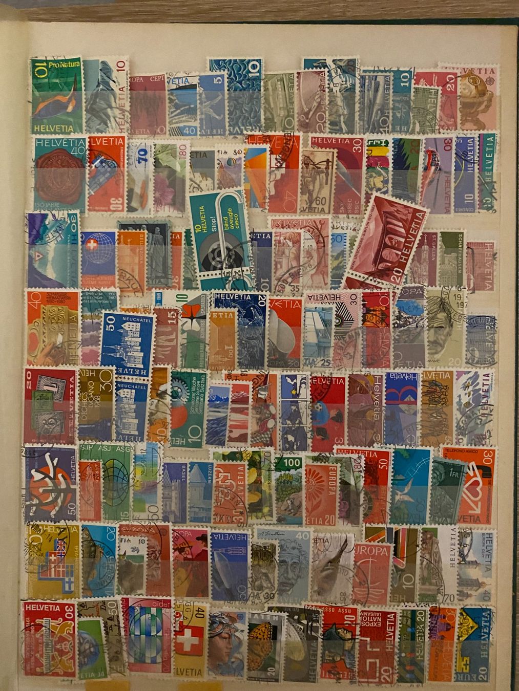 Tous les timbres: Briefmarken  Schweiz 115 stuck – D'occasion à matten b. interlaken par jfran17
