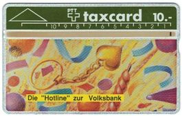 Taxcard 010G_06947 Volksbank Hotline ungebraucht