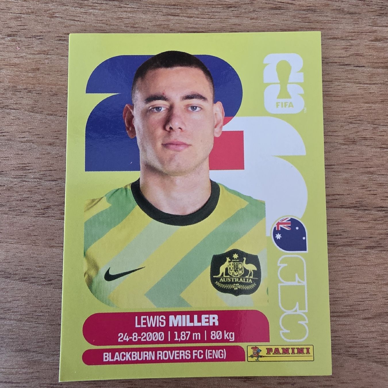 Panini Cartes à collectionner: Panini Lewis Miller AUS9 – Neuf avec emballage d'origine à Buchs AG par LogoParts