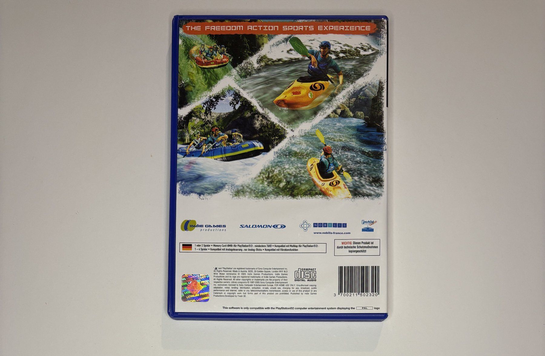 Giochi: PS2 - Wild Water Adrenalin: Featuring Salomon – Usato da Allschwil venduto da Bullach 2