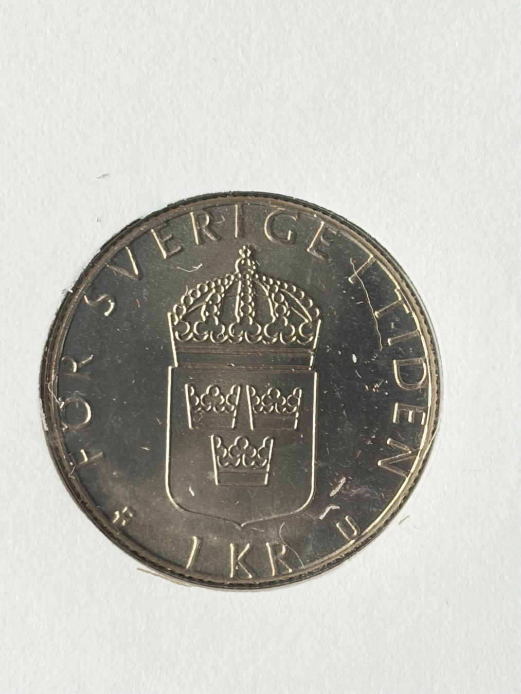 Tutti le monete: SUEDE / SCHWEDEN - 1 Kronor 1984 - FDC – Nuovo (secondo la descrizione) da Le Lignon venduto da Trikles 1