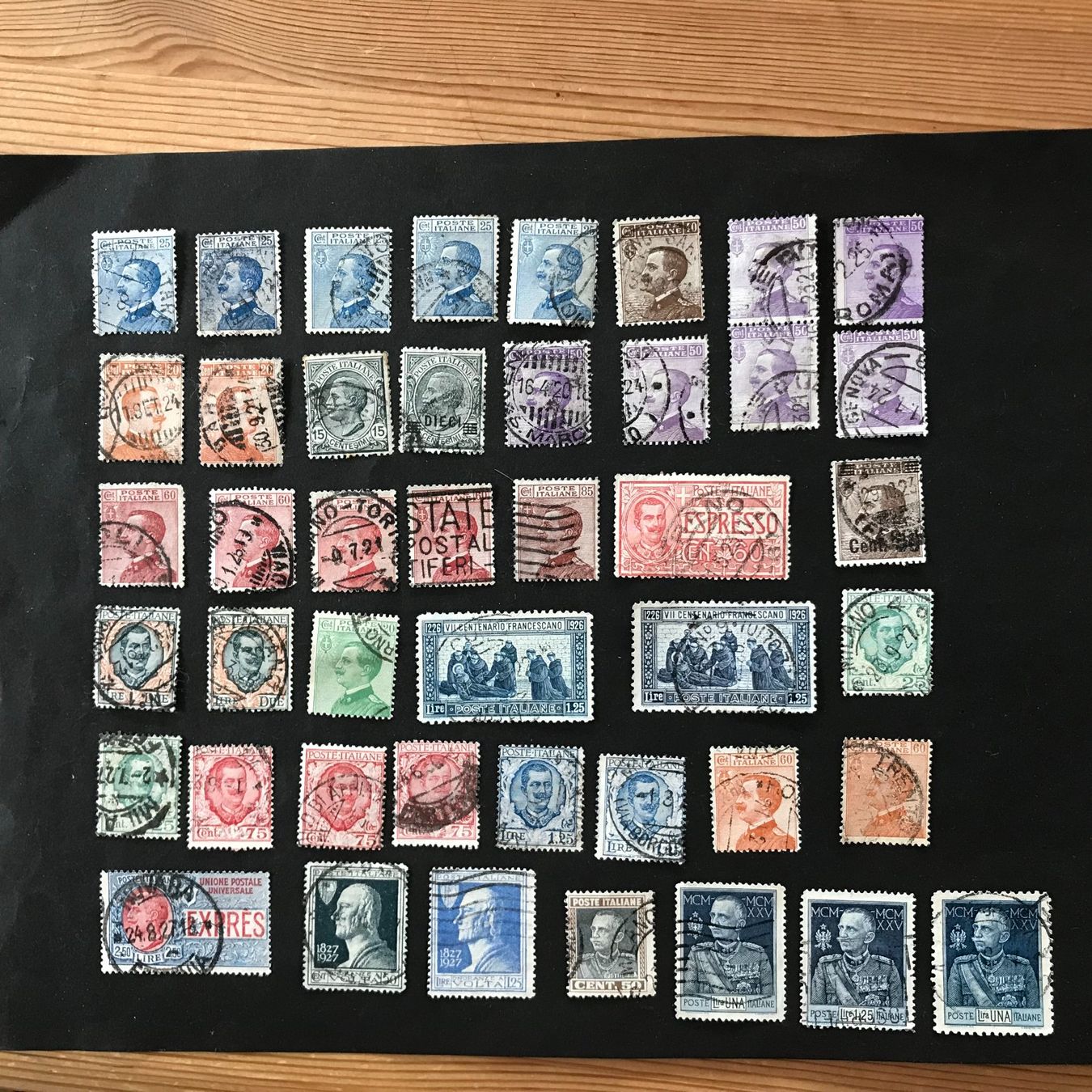Alle Briefmarken: ITALIEN: kleine Sammlung 1863 - 1955, gest. – Gebraucht aus Uitikon Waldegg von Gooddeal05 1