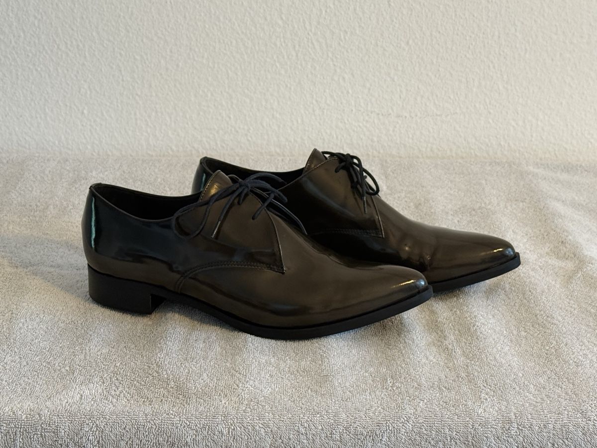 Damenschuhe: Pasito Designer Lackleder-Schnürschuhe Gr. 40 – Neu (gemäss Beschreibung) aus Affoltern am Albis von yumalee 3