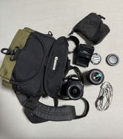 Nikon D3100 Spiegelreflexkamera mit 2 Objektiv und Tasche