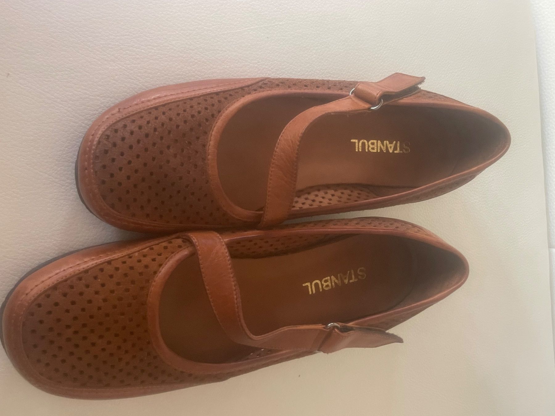 Scarpe da donna: Stanbul Ballerina Leder braun 38 – Nuovo (secondo la descrizione) da Dietikon venduto da Nieselchen 1