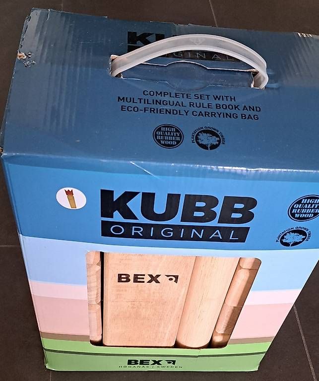 Giochi: Kubb Original Spiel von BEX  Komplettset – Usato da Bern venduto da Grossenbacher2