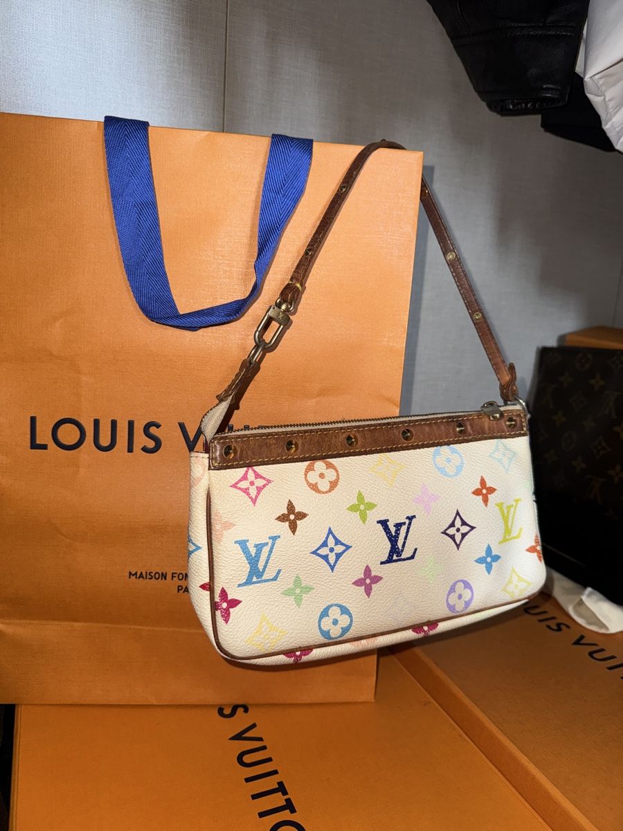 Louis Vuitton Borse da donna: Louis Vuitton Pochette multicolor 2004 – Usato da Widnau venduto da Pukpan_99