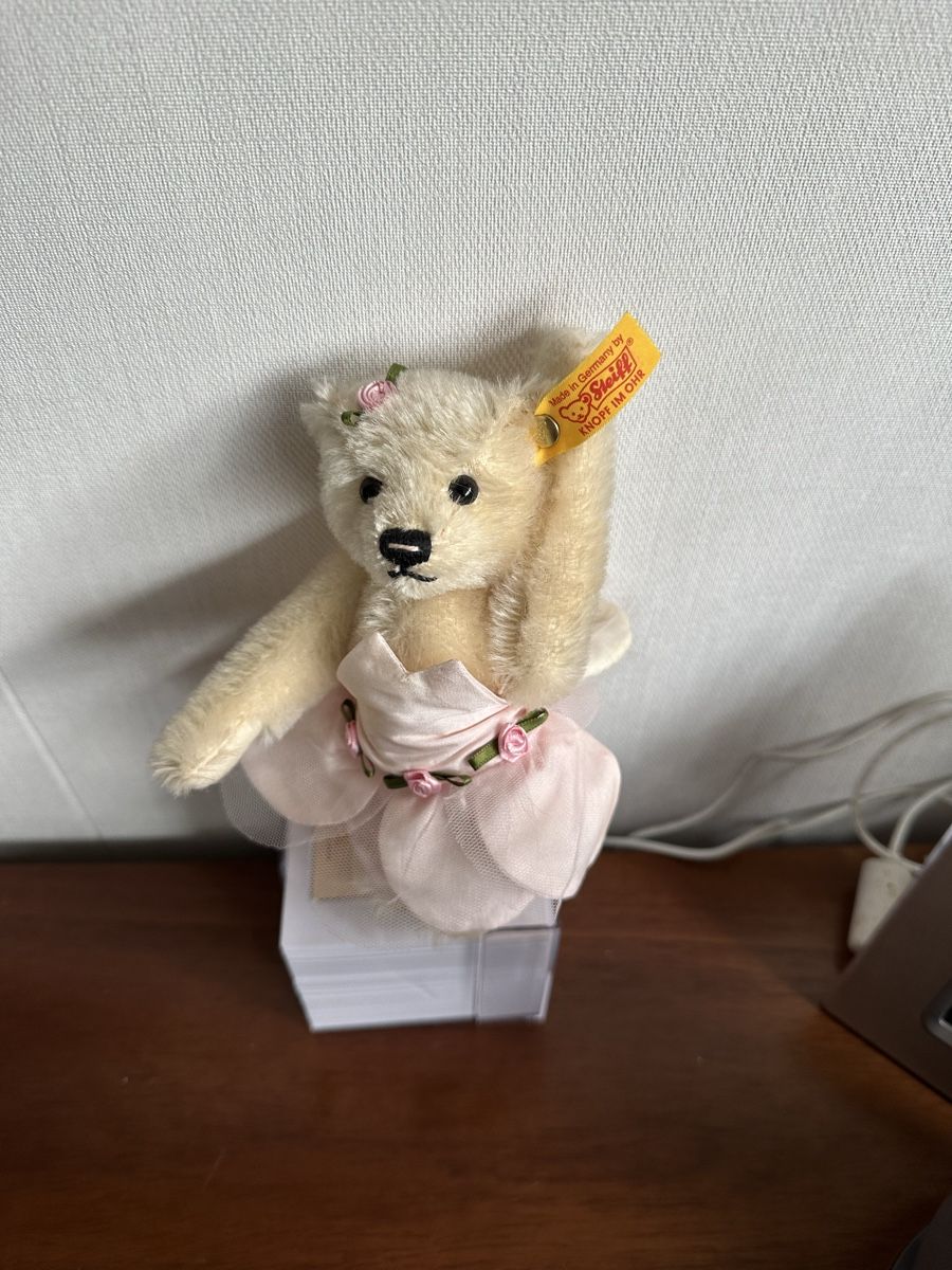Steiff Puppen: Teddy 🌺Mädchen mit rosa Kleid von Steiff – Neu (gemäss Beschreibung) aus Mumpf von A_B_E 2