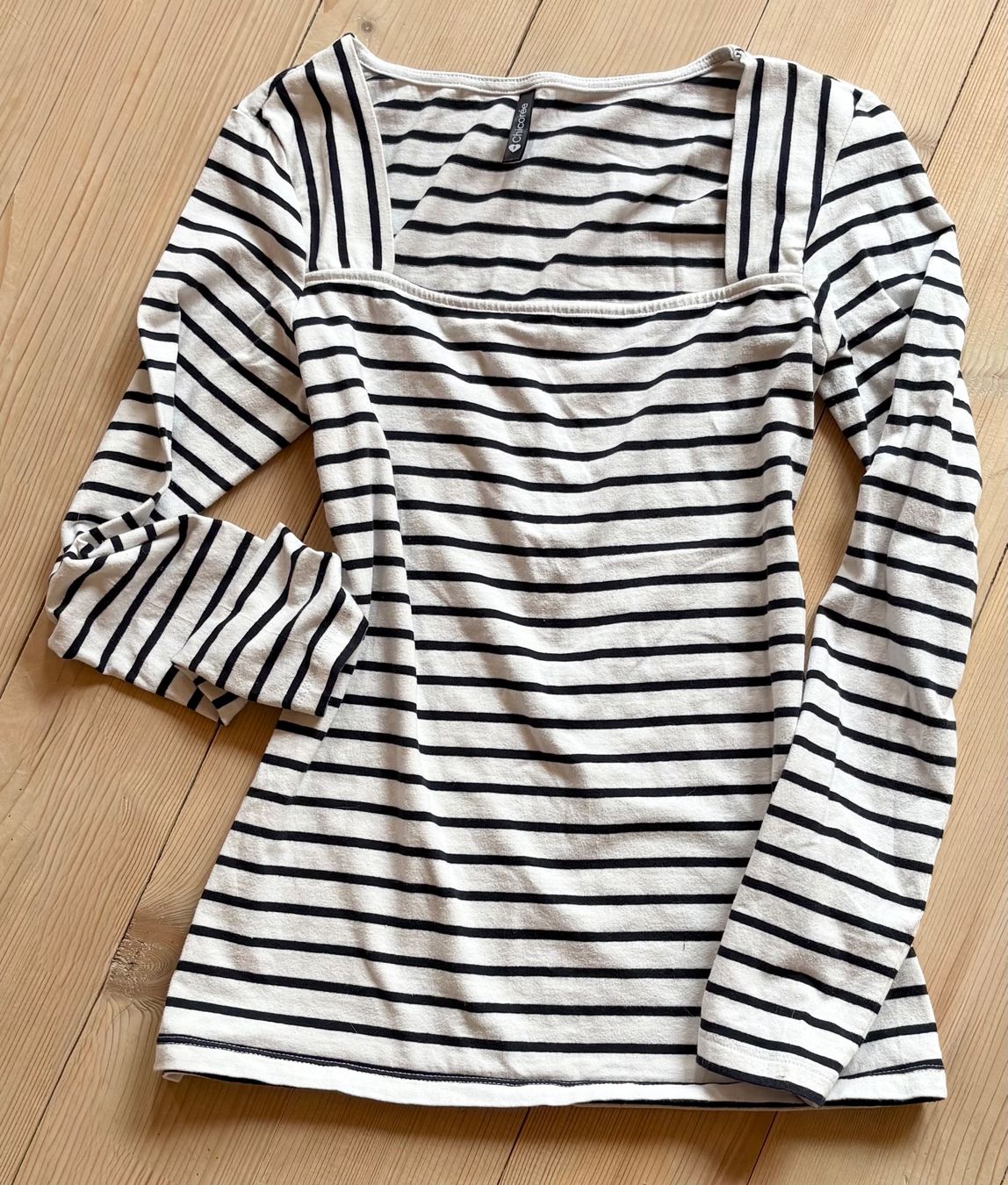 Tops: Top /Pullover dünn gestreift/speziell,Chicorée,Gr.S, – Gebraucht aus Siblingen von Vany_McDougall 6