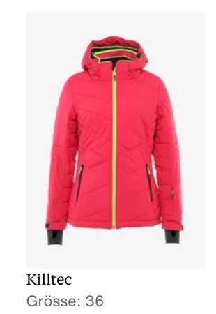 Killtec Skijacke pink Grösse 36 Winterjacke Sportjacke Daune