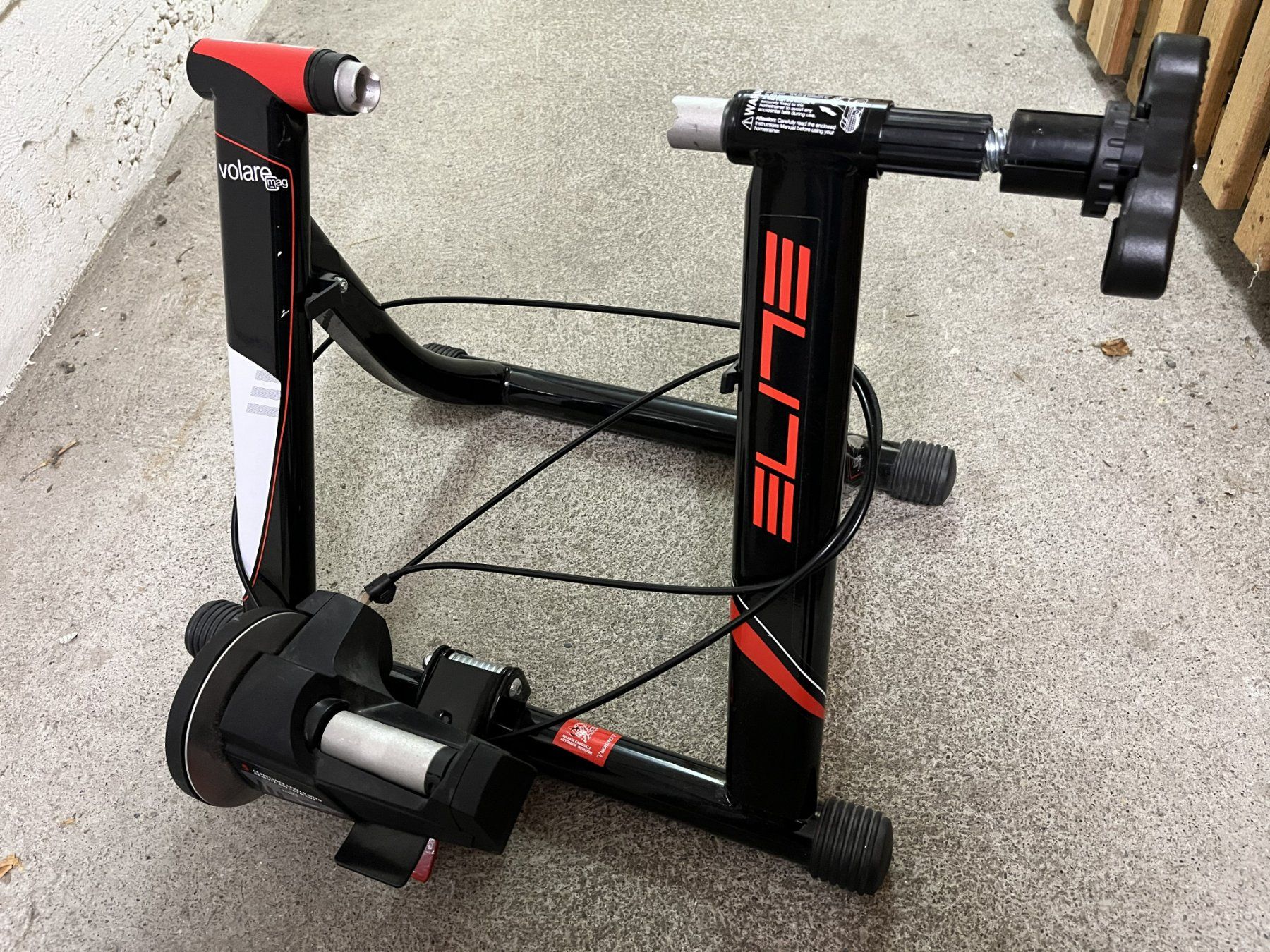 Hometrainer: Rollentrainer Elite Volare Mag – Gebraucht aus Uster von LangGusch
