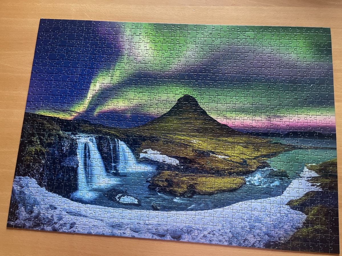Puzzle: Puzzle 1000 Teile Polarlichter  – Usato da Balsthal venduto da Katzenfan99 1