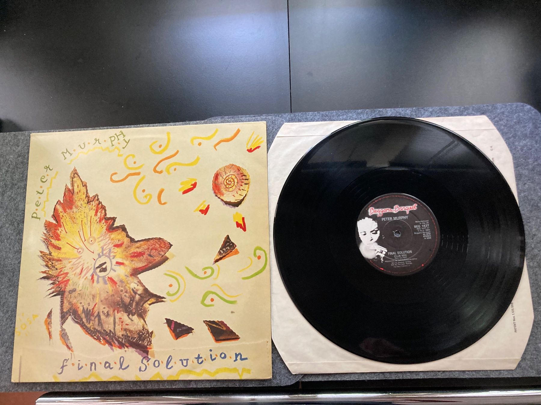 Schallplatten: Peter Murphy - Final Solution (12") – Gebraucht aus Fribourg von Karushi