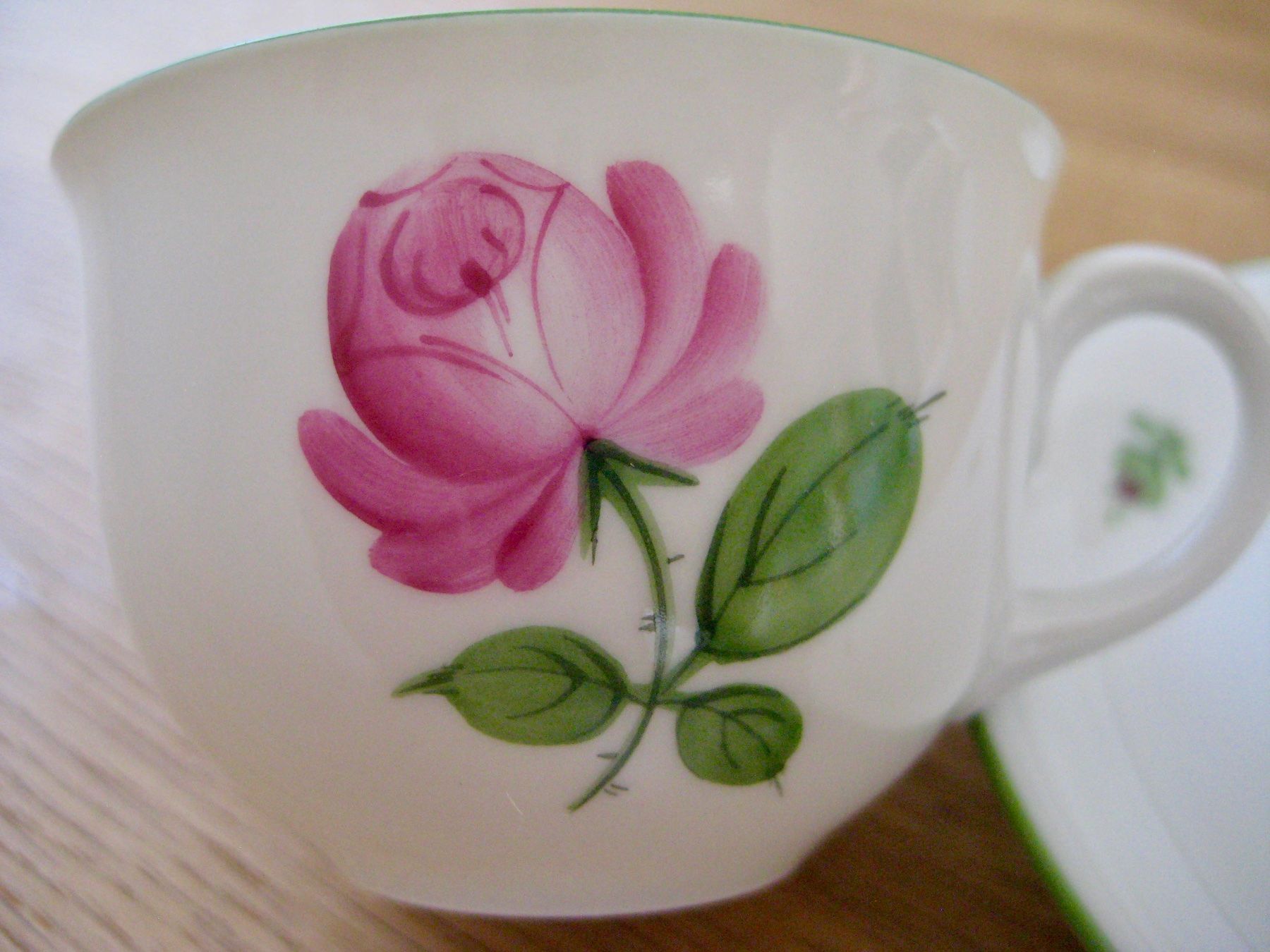 Tazze: Mocca Tasse Augarten Wien, Wiener Rose – Usato da Langendorf venduto da Happy11 4