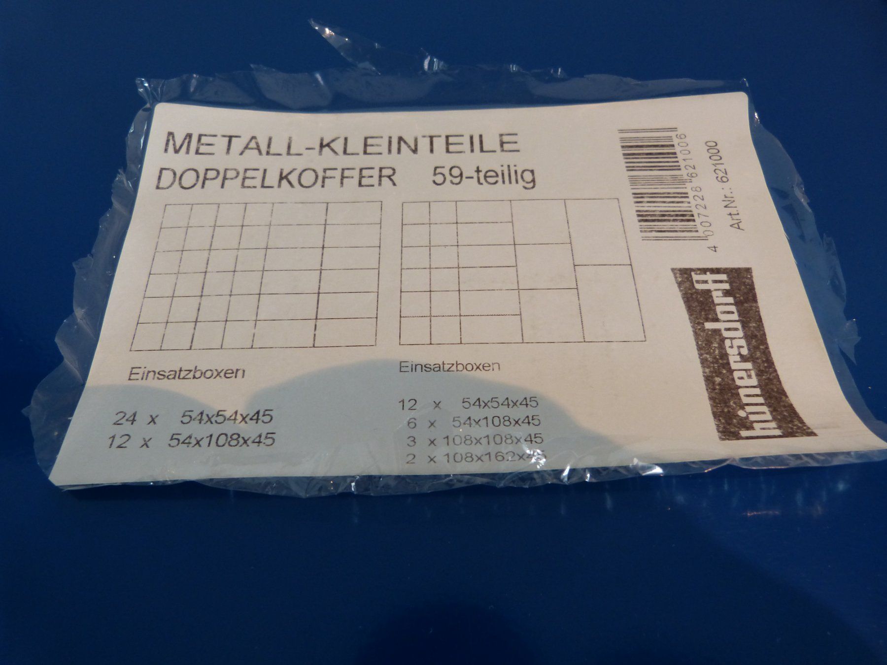 Valigie: Sortimentskoffer Metall 2-lagig mit einzelnen Behälter – Nuovo (secondo la descrizione) da Lengnau BE venduto da AllerleiSUPER 1