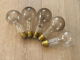 5 grosse Glühbirnen mit E40-Gewinde - Dekoration | kreativ
