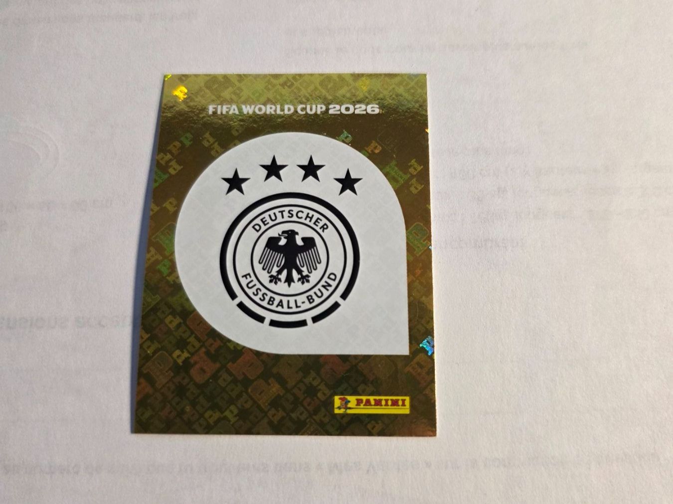 Panini Carte collezionabili: Panini  2026 GER 1 – Nuovo (secondo la descrizione) da Grand-Lancy venduto da Seo67