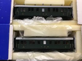 2x SBB Personenwagen B3ü, Sonderedition 15003, neuwertig