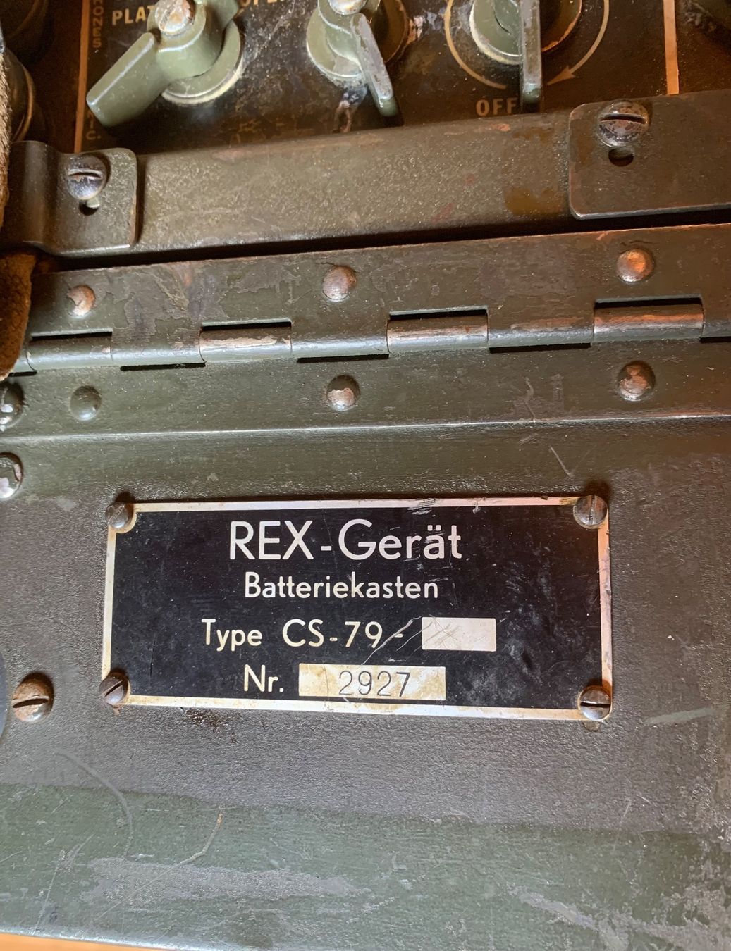 Radiocomunicazione: Rex-Funkgerät der CH Armee – Usato da Goldingen venduto da Bergler012 6