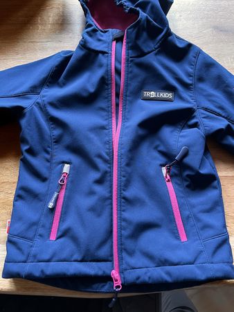 Trollkids Softshell Jacke Gr. 116 - Top Zustand!