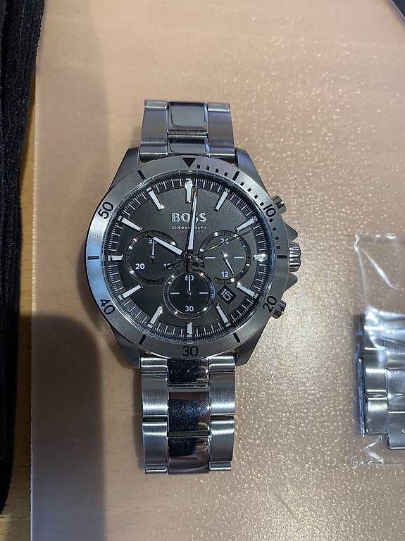 Orologi: Boss Herren Chronographenuhr Troper silber – Usato da Gossau SG venduto da SabrinaA0102 1