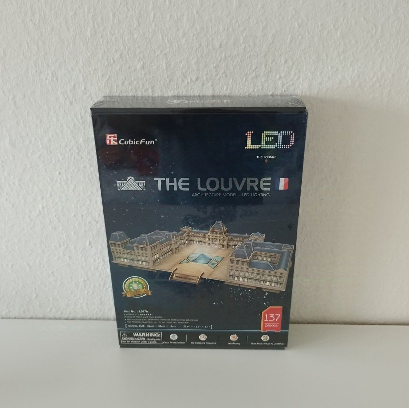 Puzzle: Puzzles 3D avec Led The Louvre – Nuovo e nell'imballaggio originale da Le Lignon venduto da krystal1 2