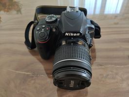 Nikon D3400 mit Nikkor AF-P 18 / 55VR