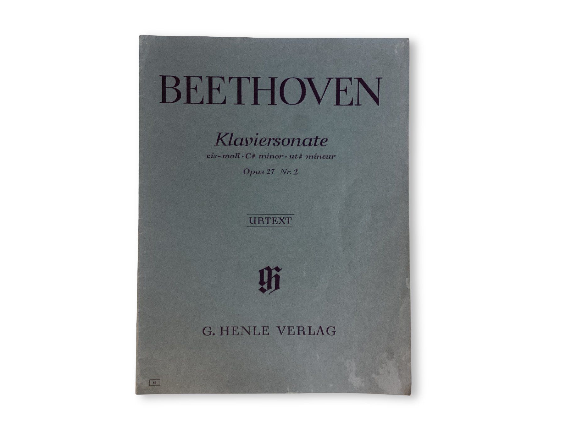 Libri: 4x Klaviernoten von Beethoven, Schumann, Schubert, Bach – Usato da Zürich venduto da Restwert_Zuerich 2