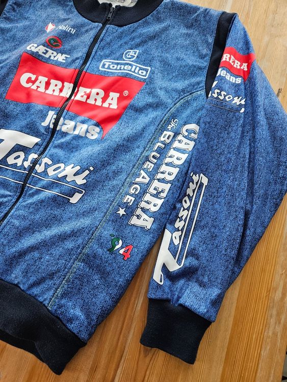 schönes original Team CARRERA TASSONI Velo Trikot 1994 | Kaufen auf