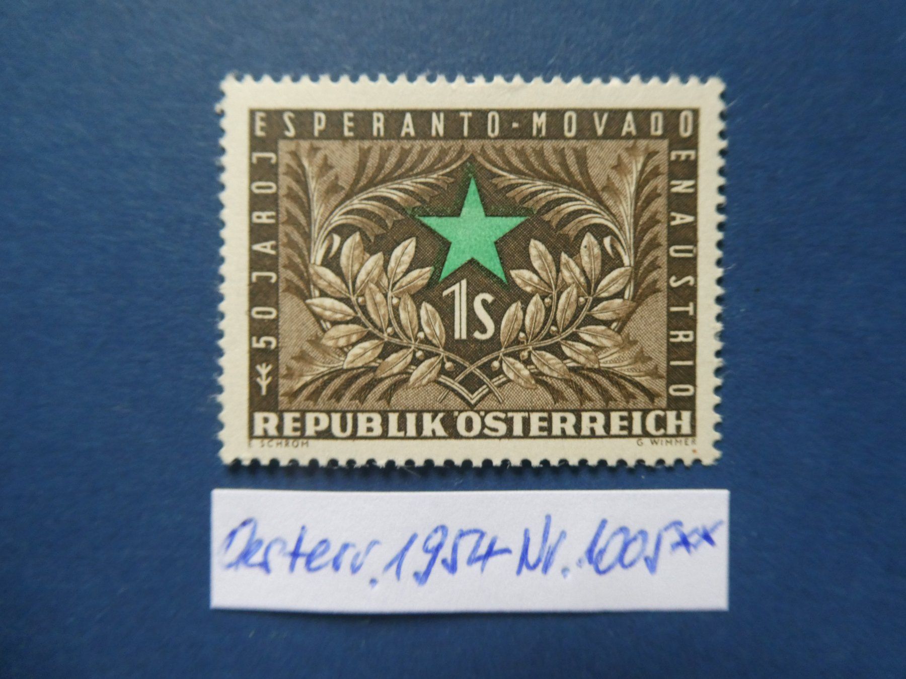 Tutti i francobolli: Österreich 1954 Nr. 1005 postfrisch ** – Usato da Lausen venduto da Herbamare01