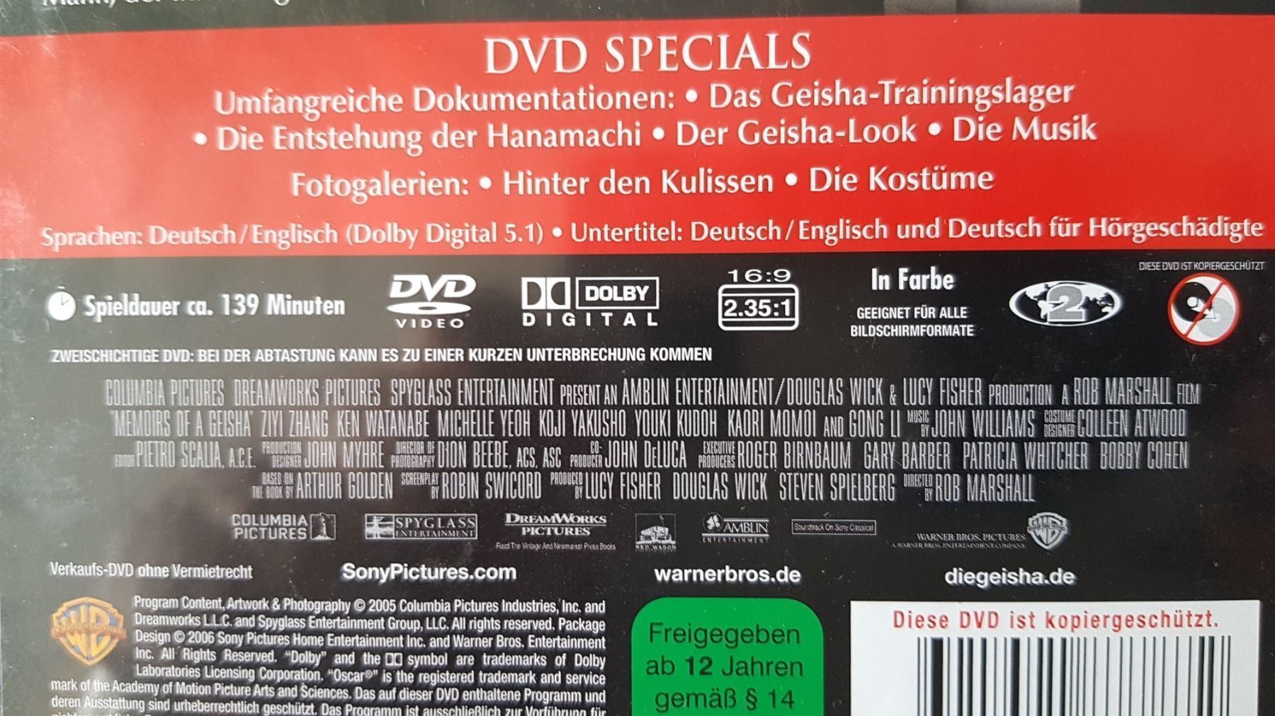 Tutti i DVDs: DVD Die Geisha – Usato da Oetwil am See venduto da fineli2 1