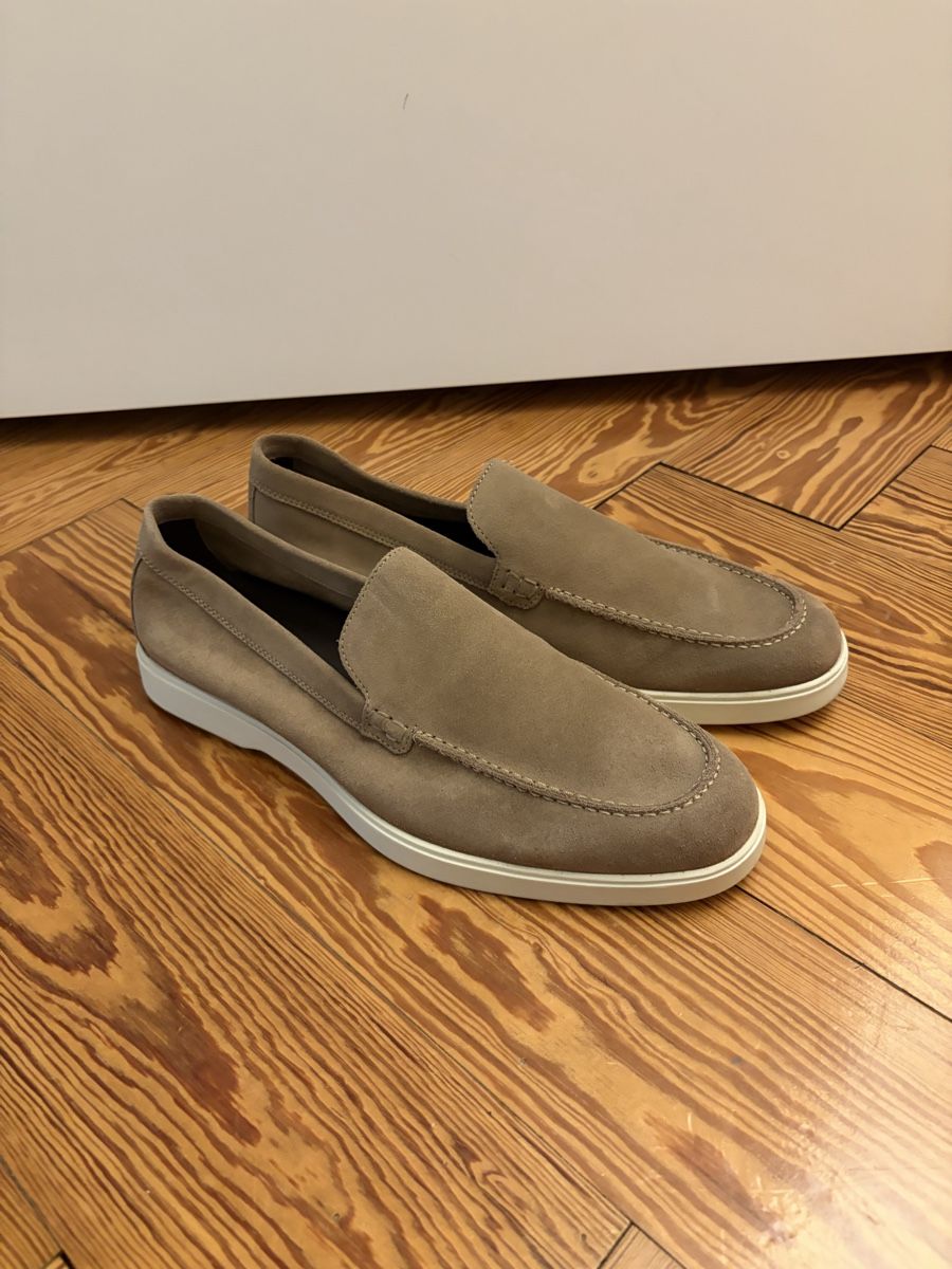 Massimo Dutti Scarpe da uomo: Massimo Dutti Wildleder Loafer Taupe Gr. 43 – Usato da Zürich venduto da jak_89nh