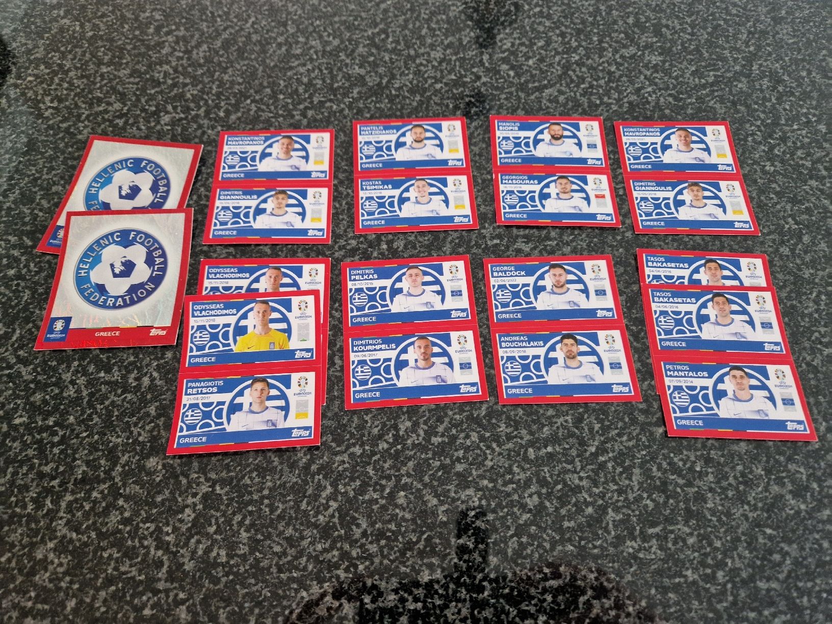 Topps Carte collezionabili: Topps Euro 2024 - Greece – Nuovo (secondo la descrizione) da Romont FR venduto da raj_sjv9 1